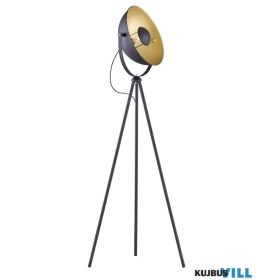   TRIO R40181032 CHEWY állólámpa excl.1xE27 ↕160cm Ø40cm fekete-arany