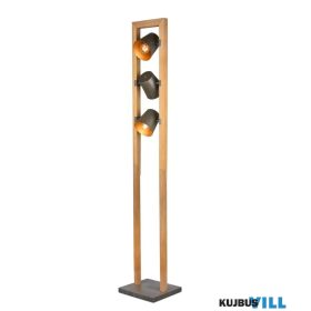   TRIO 401900367 BELL állólámpa excl.3xE14 ↕150cm ↔25cm ↗ 25cm antik nikkel