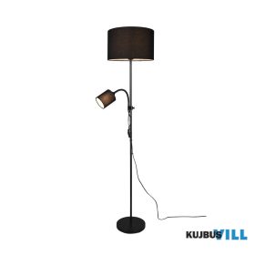   TRIO R40192002 OWEN állólámpa excl.1xE27 excl.1xE14 ↕160cm ↔36cm ↗ 43cm fekete