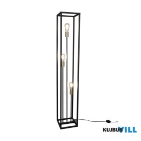   TRIO R40193032 VITO állólámpa excl.3xE27 ↕153cm ↔25cm ↗ 25cm matt fekete