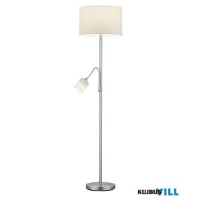   TRIO 403900201 HOTEL állólámpa excl.1xE27 excl.1xE14 ↕170cm Ø40cm fehér