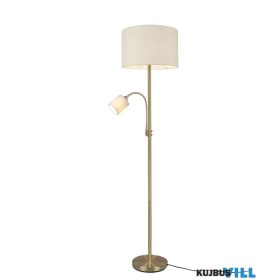   TRIO 403900208 HOTEL állólámpa excl.1xE27 excl.1xE14 ↕170cm Ø40cm matt réz