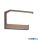 TR 240960142 NESTOS falikar incl.1x13W LED/1300Lm/3000K ↕15cm ↔23cm ↗ 12cm antracit