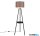 TR R41561032 COLETTE állólámpa excl.1xE27 ↕153cm ∅55cm ↕25cm ∅40cm matt fekete