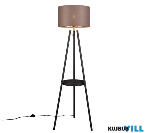 TR R41561032 COLETTE állólámpa excl.1xE27 ↕153cm ∅55cm ↕25cm ∅40cm matt fekete