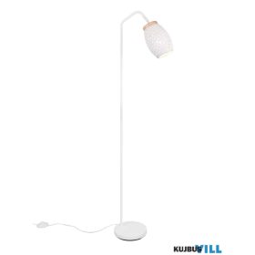   TRIO R41571031 BIDAR állólámpa excl.1xE27/10W ↕147cm ↔40cm Ø22cm matt fehér