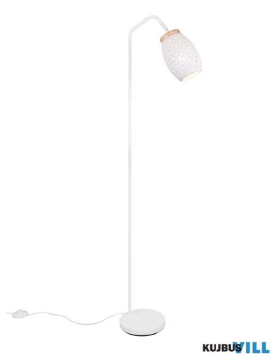TR R41571031 BIDAR állólámpa excl.1xE27/10W ↕147cm ↔40cm Ø22cm matt fehér