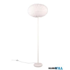   TRIO R41581001 FURRY állólámpa E27/10W ↕154cm Ø50cm fehér