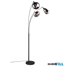  TRIO 417000332 LUMINA állólámpa excl. 3xE14 ↕200cm ↔31cm ↗ 71cm matt fekete