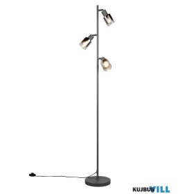   TRIO R41783042 CADIZ állólámpa excl.3xE14 ↕154cm Ø23cm antracit