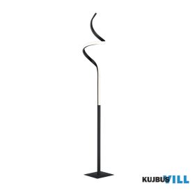   TRIO R42051132 COURSE állólámpa incl.1x11W LED/1150Lm/3000K ↕145cm ↔20,5cm ↗ 20,5cm matt fekete