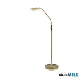   TRIO 420910108 BERGAMO állólámpa incl.1x12W LED/1100Lm/3000K ↕135cm ↔27cm ↗ 50cm matt réz