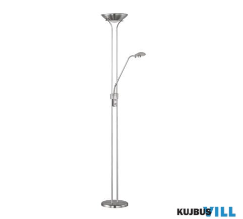 TR R42292107 SPOCK állólámpa incl.1x19W LED/2200Lm/3000K > incl.1x5W LED/500Lm/3000K ↕180cm ↔25cm ↗ 50cm matt nikkel