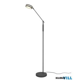   TRIO 426510142 FRANKLIN állólámpa incl.1x6,5W LED/650Lm/2700+3200+4000K ↕133cm ↔23cm ↗ 41cm antracit
