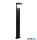 TR R43286132 COLOMBO solar kültéri állólámpa 5,5W LED/650lm/4000K ↕100cm ↔14cm ↗15,5cm IP44 matt fekete sensor