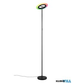   TRIO R43411132 SAMBA állólámpa incl.1x16,5W LED/1900lm/2700-6500K RGBW ↕175cm Ø29cm matt fekete