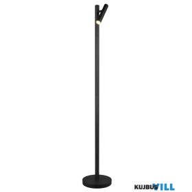   TRIO R44571132 GOMEZ LED állólámpa 3W/300lm CCT dokkoló ↕130cm Ø22cm matt fekete