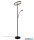 TR 449510232 WILLIS állólámpa incl.1x39W LED/4600Lm/2700+3350+4000K > incl.1x5W LED/550Lm/2700+3350+4000K ↕180cm Ø40cm matt fekete