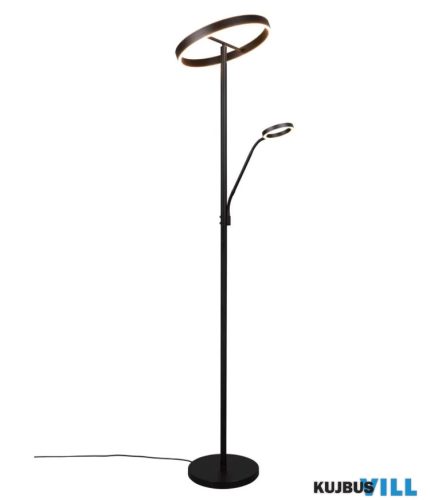 TR 449510232 WILLIS állólámpa incl.1x39W LED/4600Lm/2700+3350+4000K > incl.1x5W LED/550Lm/2700+3350+4000K ↕180cm Ø40cm matt fekete