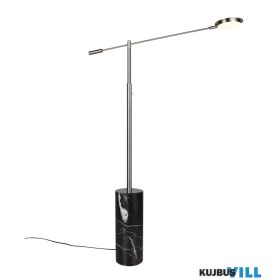   TRIO 454610107 FIORE LED állólámpa 10W/1200lm CCT ↕145cm ↔15cm ↗64cm matt nikkel, márvány