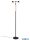 TR 454910132 CELESTE állólámpa incl.1x15W LED/1750Lm/3000K ↕130cm Ø33cm matt fekete