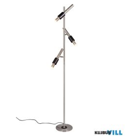   TRIO 455310307 IKARIS LED állólámpa/3 24W/1350lm CCT ↕150cm Ø28cm matt nikkel
