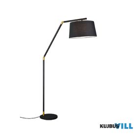   TRIO 462100132 TRACY állólámpa excl.1xE27 ↕175cm ↔40cm ↗ 105cm matt fekete