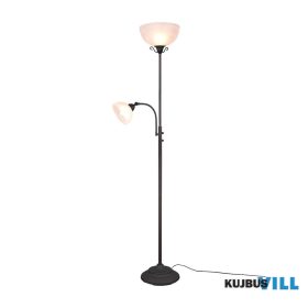   TRIO R46322024 COUNTRY állólámpa excl.1xE27 excl.1xE14 ↕184cm ↔30cm ↗ 48,5cm rozsdabarna