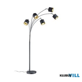   TRIO R46330579 TOMMY állólámpa excl.5xE14 ↕200cm ↔30cm ↗ 71,5cm arany