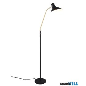   TRIO 463400180 TRAVELLER állólámpa excl.1xE27 ↕145cm ↔58cm ↗23cm fekete-arany