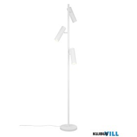   TRIO 467700331 SOKA állólámpa excl.3xGU10 ↕150cm Ø37cm matt fehér