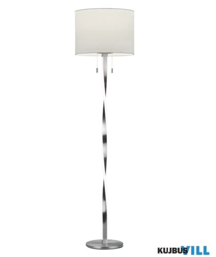 TR 475310307 NANDOR állólámpa incl.2x7W LED/700Lm/3000K excl.1xE27 ↕160,5cm Ø40cm matt nikkel