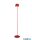 TR 47706110 SUAREZ LED 1,5W/200lm, 3000K, akku+USB-C, dim ↕120cm Ø19cm IP44 piros