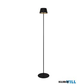   TR R47706132 SUAREZ LED 1,5W/200lm, 3000K, akku+USB-C, dim ↕120cm Ø19cm IP44 matt fekete
