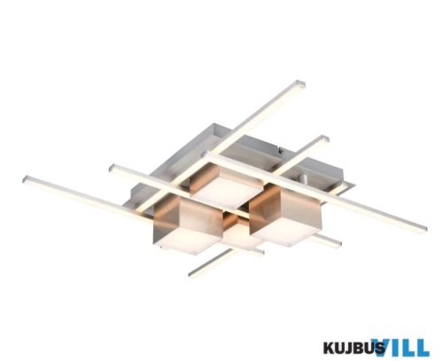 TR 647810407 ROGER mennyezet lámpa 35W LED/4050lm/2700-6500K ↕11,5cm ↔70cm ↗70cm matt nikkel