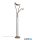 TRIO 478310265 CHRIS állólámpa 18W LED/2000lm/3000K & 3,8W LED/350lm/3000K ↕180cm Ø30cm kávébarna