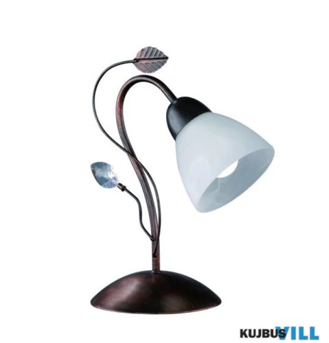 TR 500700128 TRADITIO asztali lámpa excl.1xE14 ↕32cm ↔16cm ↗ 27cm antik rozsda