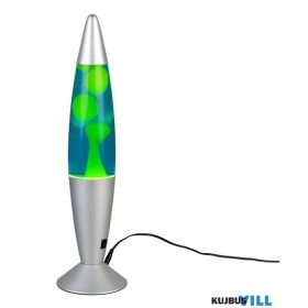   TRIO R50079116 VESUV asztali lámpa incl.1x28W LED/260lm/3000K ↕41,5cm Ø10cm ezüst, kék-zöld