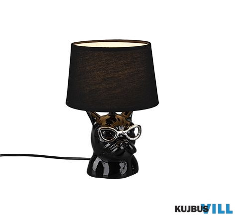 TR R50231002 DOSY asztali lámpa excl.1xE14 ↕29cm Ø18cm fekete