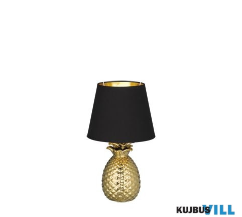 TR R50421079 PINEAPPLE asztali lámpa excl.1xE14 ↕35cm Ø20cm arany