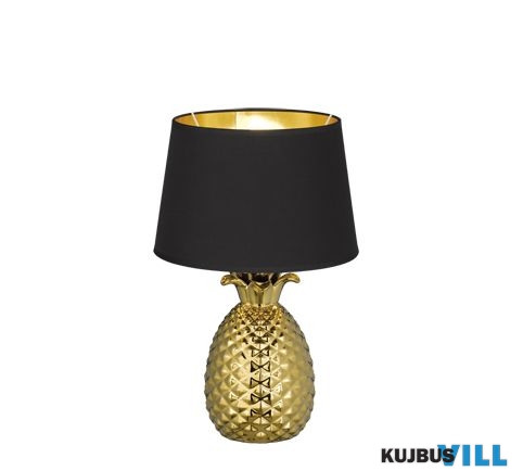 TR R50431079 PINEAPPLE asztali lámpa excl.1xE27 ↕43cm Ø28cm arany