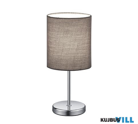 TR R50491011 JERRY asztali lámpa excl.1xE14 ↕28,5cm Ø13cm szürke