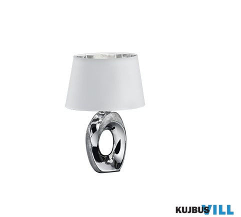 TR R50511089 TABA asztali lámpa excl.1xE14 ↕33cm ↔23cm ↗ 16cm ezüst
