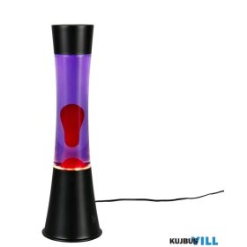   TRIO R50559192 ETNA asztali lámpa incl.1x28W LED/260lm/3000K ↕39,5cm Ø11,5cm króm, lila-piros