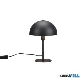   TRIO 506200132 NOLA asztali lámpa excl.1xE14 ↕30,5cm Ø20cm matt fekete