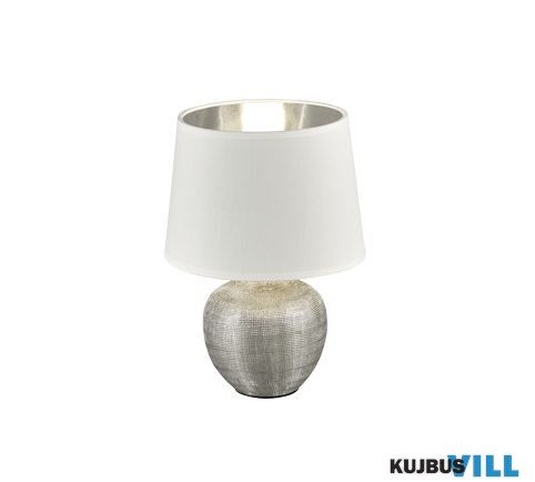 TR R50621089 LUXOR asztali lámpa excl.1xE14 ↕26cm Ø18cm ezüst