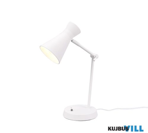 TR R50781031 ENZO asztali lámpa excl.1xE27 ↕50cm Ø11,5cm matt fehér