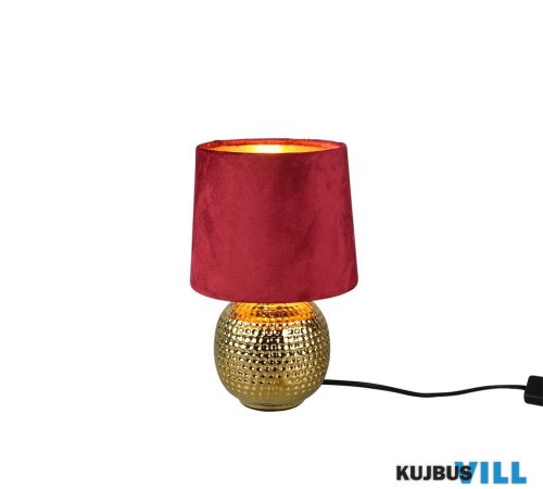 TR R50821010 SOPHIA asztali lámpa excl.1xE14 ↕26cm Ø16cm piros