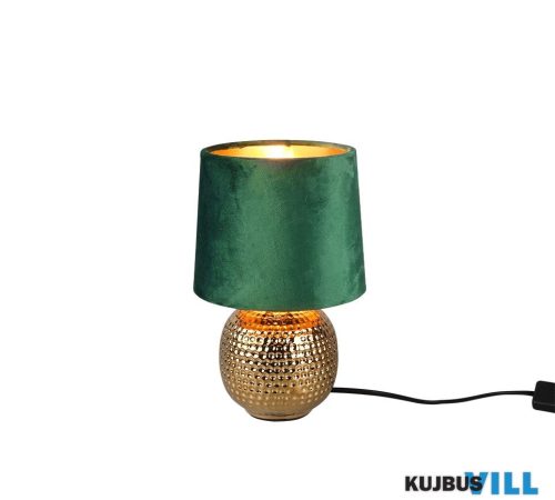 TR R50821015 SOPHIA asztali lámpa excl.1xE14 ↕26cm Ø16cm zöld