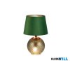 KIFUTÓ TR 51242015 JONNA asztali lámpa excl.2xE14 ↑28,5cm Ø18cm zöld
